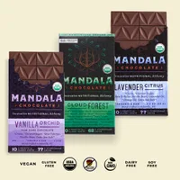 6 Low Sugar Cacao Bar Variety Pack 1