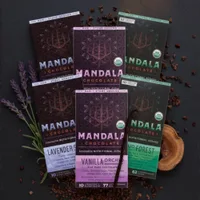 6 Low Sugar Cacao Bar Variety Pack 2