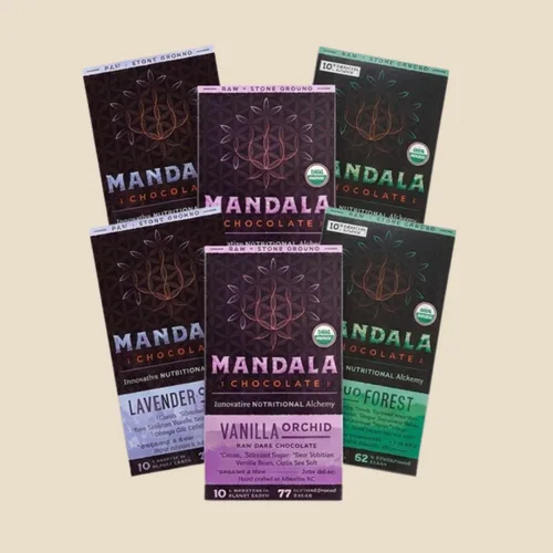 6 Low Sugar Cacao Bar Variety Pack