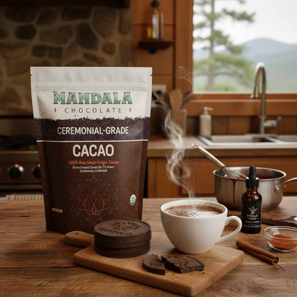 cacao様 Mandala Ceremonial Drinking Cacao | Mandala Naturals